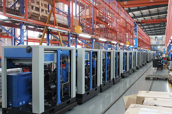 Rotary screw compressors